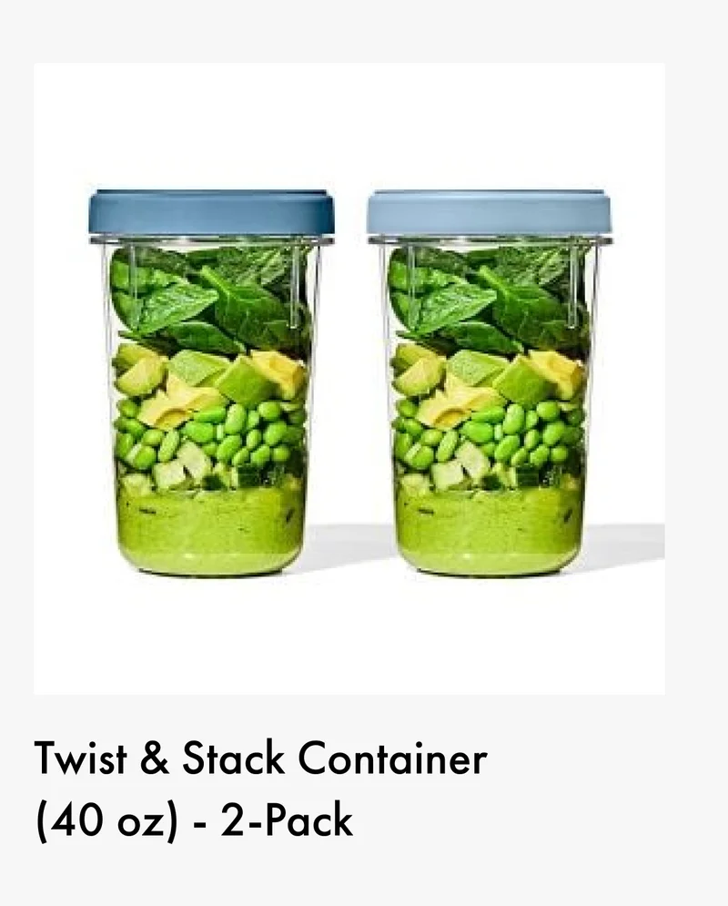 Twist & Stack Container (40 oz) - 2-Pack