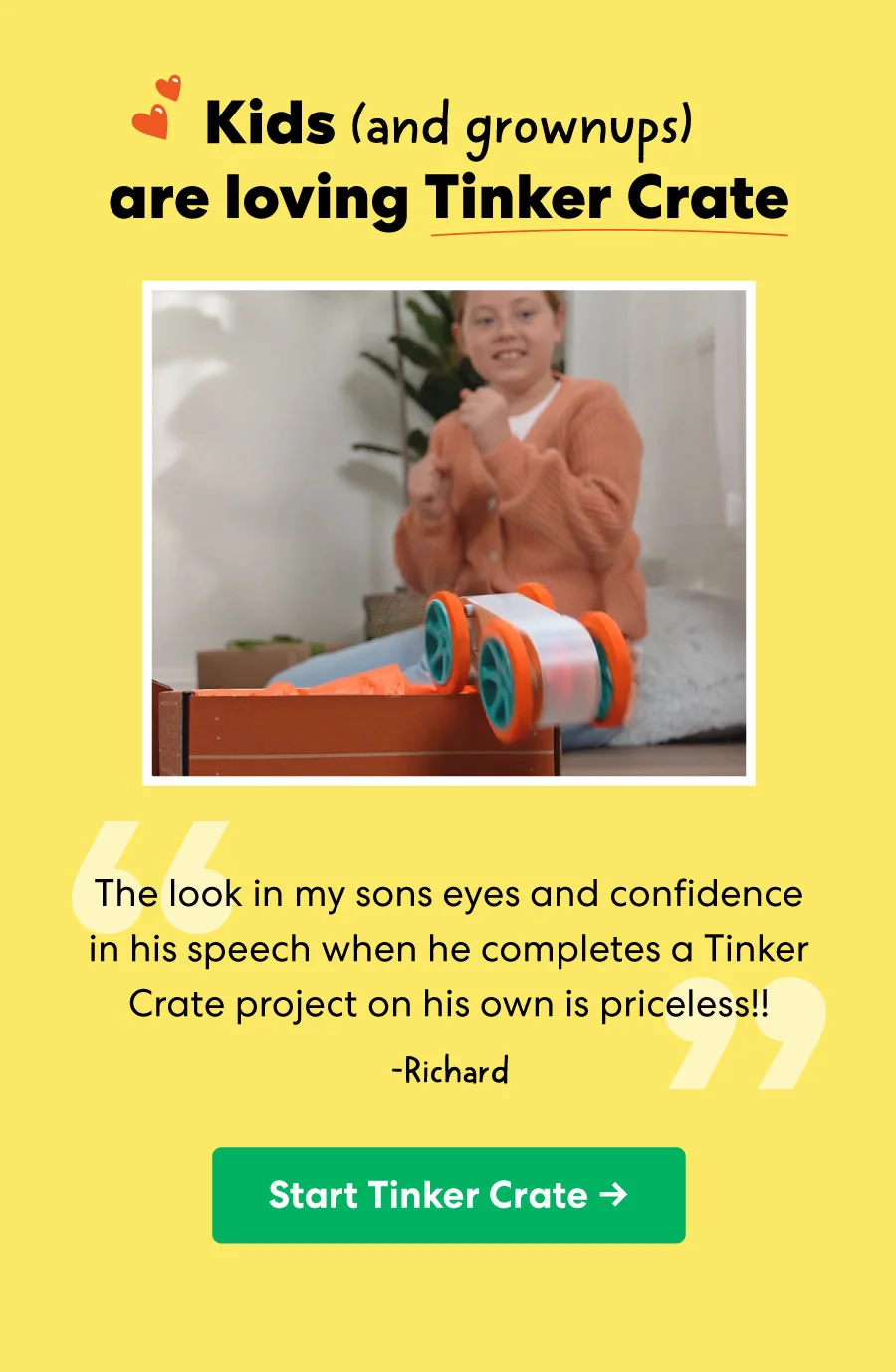Kids (and grownups) are loving Tinker Crate