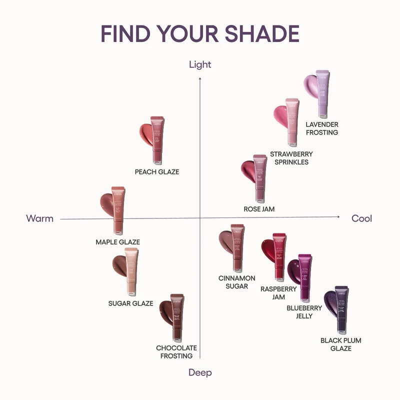 FIND YOUR GLAZE CRAZE SHADE