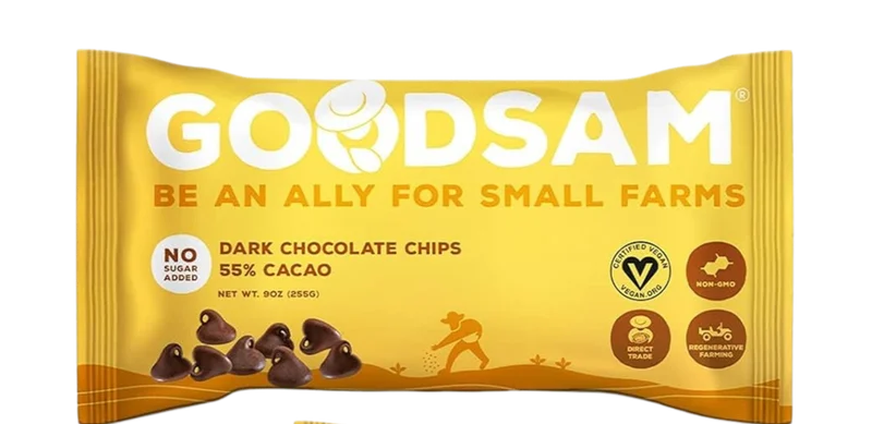 Image of Good Sam Dark Chocolate Chips - Sugar Free