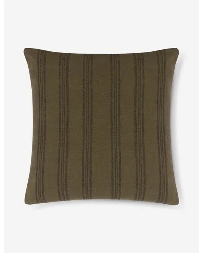 Lan Pillow - Olive / Square