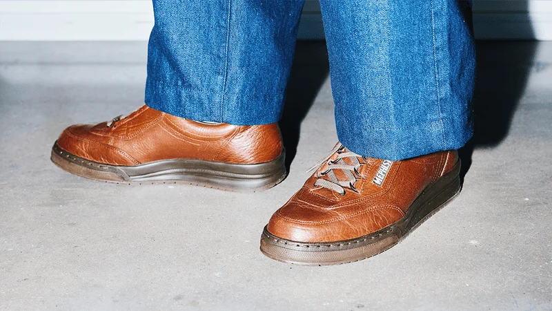 GQ staffer (and resident menswear buff) Michael Nolledo in Mephisto's Match sneakers. GQ staffer (and resident menswear buff) Michael Nolledo in Mephisto's Match sneakers.