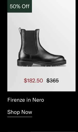 Firenze in Nero. Shop Now