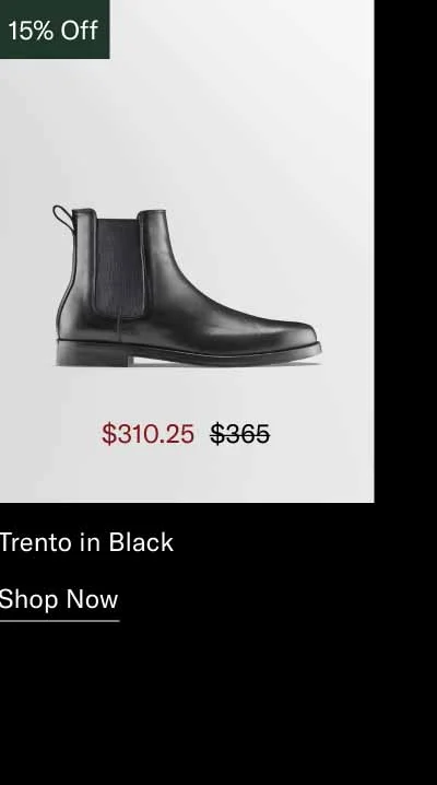 Trento in Black. Shop Now