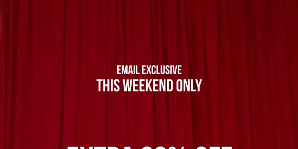 Extra 20% off In Store & Online