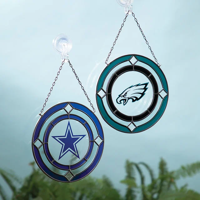 NFL Glass Suncatcher