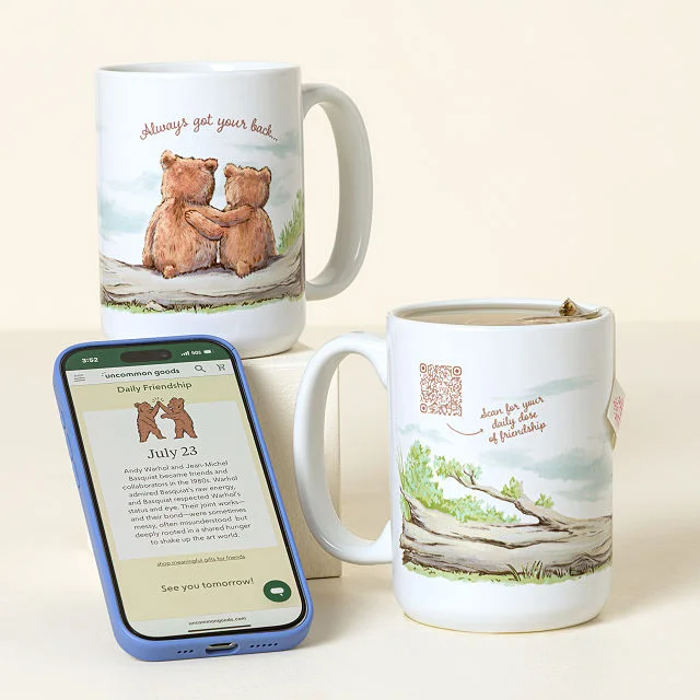 Daily Dose of Friendship QR Mug
