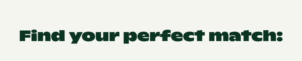 Find your perfect match