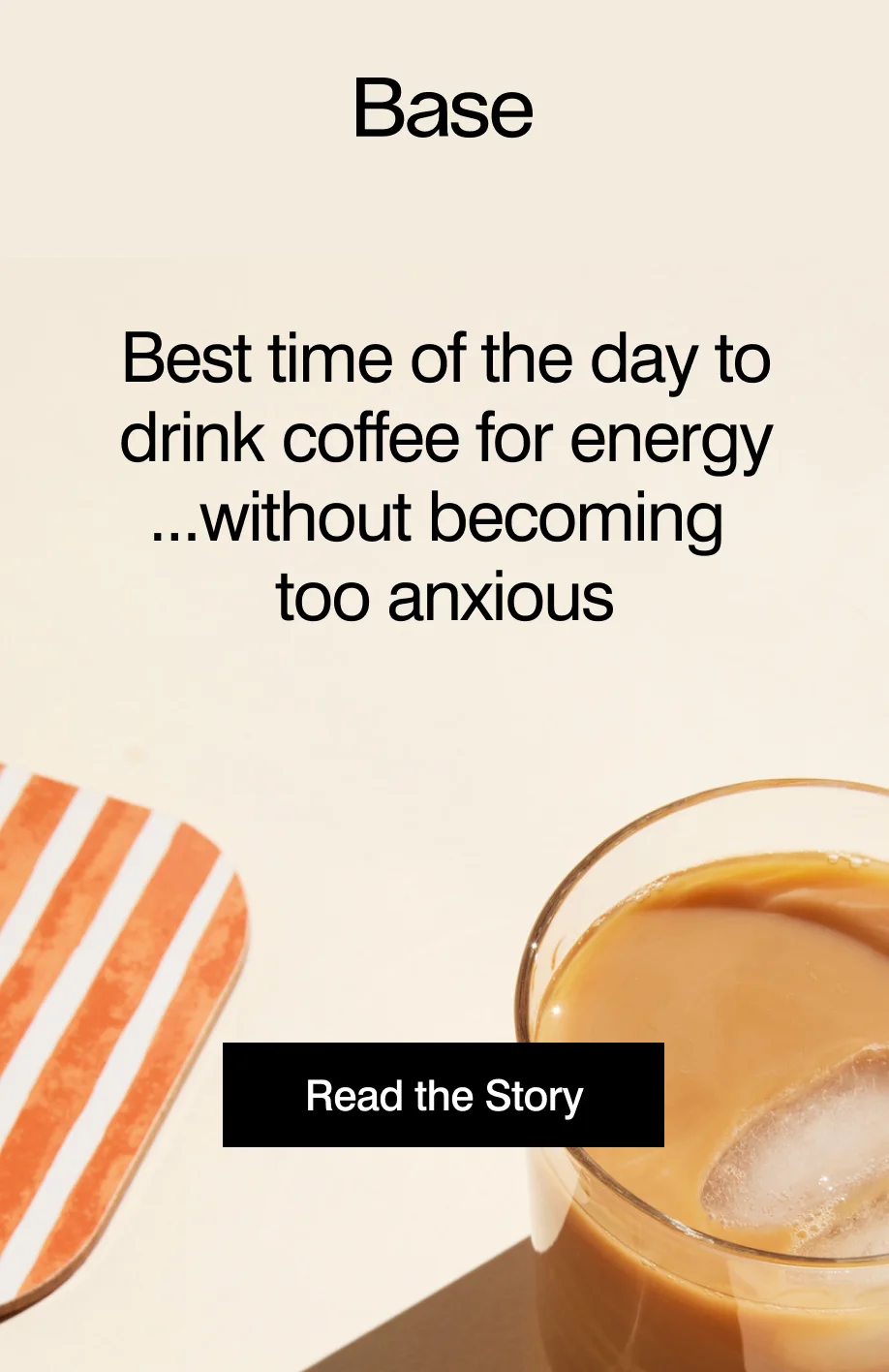 best time to drink coffee for energy... without becoming too anxious