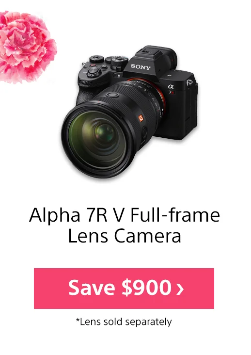 Alpha 7R V Full-frame Lens Camera | Save