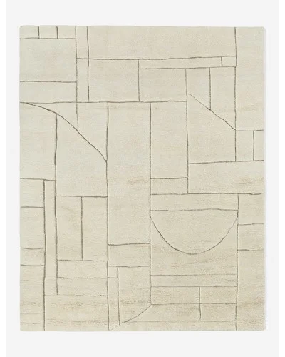 Maleena Hand-Knotted Wool Rug-6' x 9'