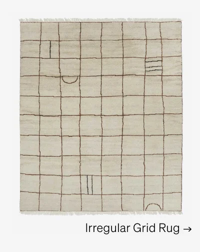 Shop Irregular Checkerboard Rug