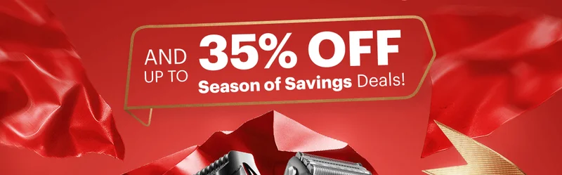 And up to 35% OFF