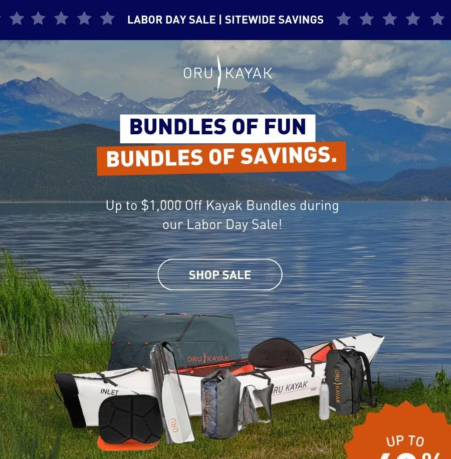 Labor Day Sale is ON! Save 20% OFF site wide, and up to 40% OFF bundles & gear!