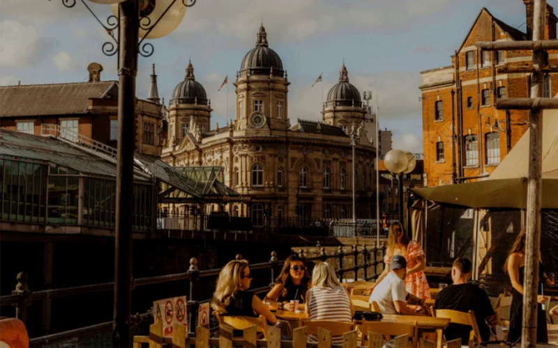 Hull’s maritime heritage is apparent year-round, though visitors in July can attend the annual Hull Folk & Maritime Festival.