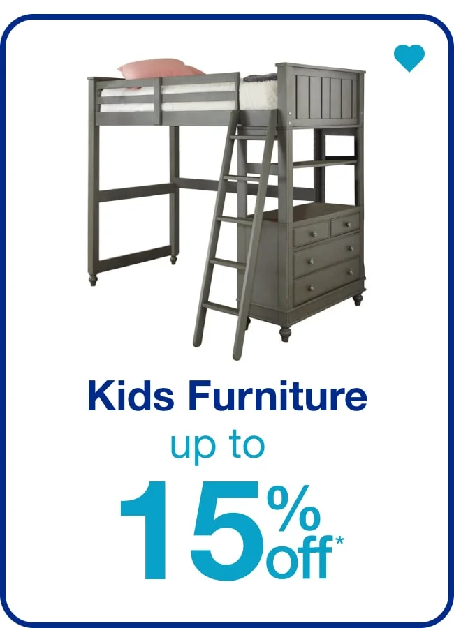 Up to 15% Off Kids Furniture — Shop Now!