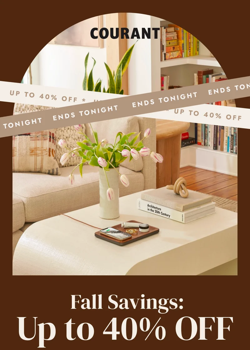 Fall Savings: Up to 40% OFF Fall Savings ends tonight! Shop fan favorites, now up to 40% off on select colors. SHOP THE SALE