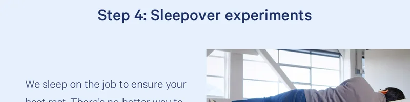 Sleepover Experiments