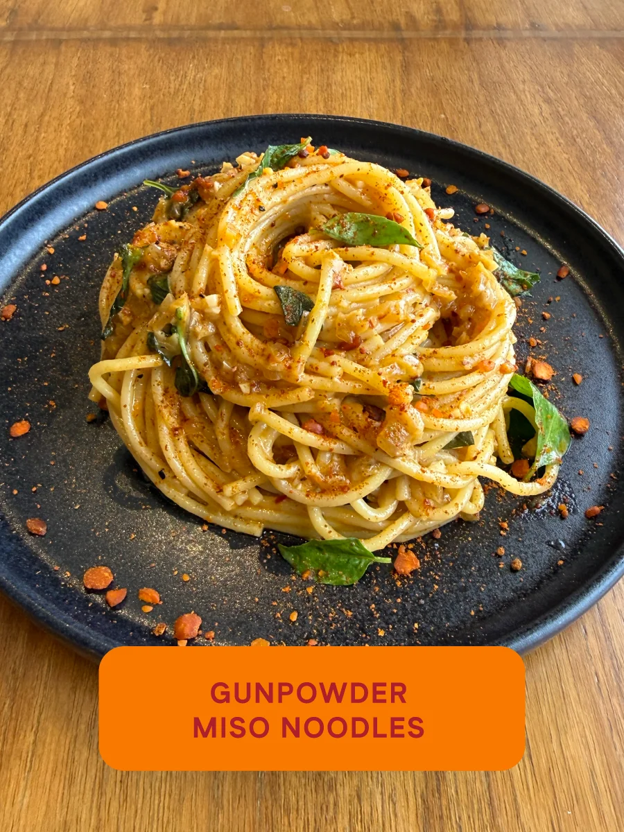 Gunpowder Miso Noodles