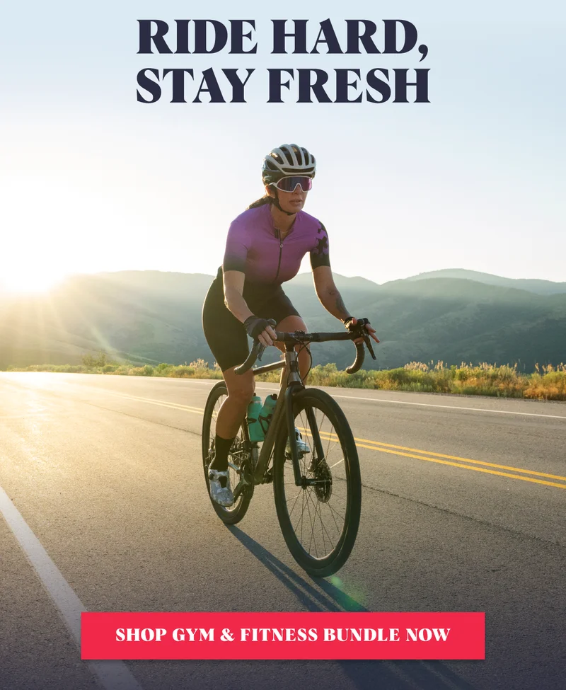 Ride Hard, Stay Fresh SHOP Gym & Fitness BUNDLE NOW