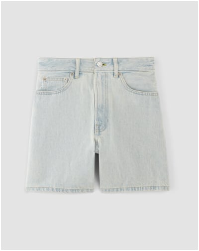 [image]The A-Line Denim Short