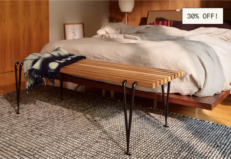 Members save 30% on The Acton Bench