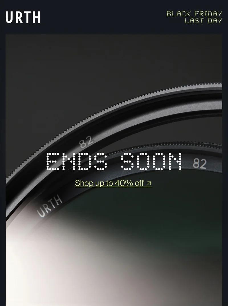 Black Friday — Ends Soon