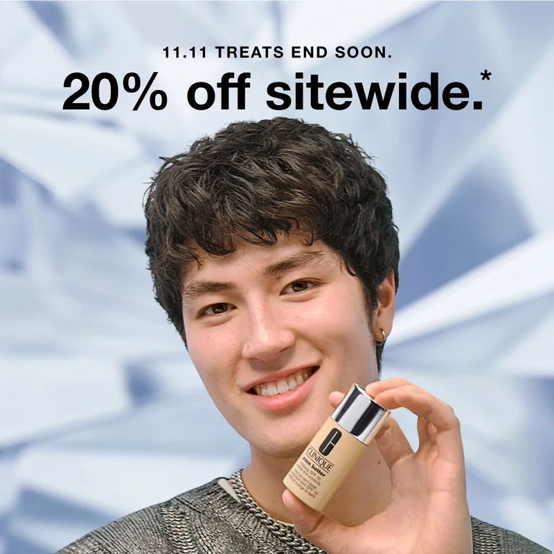11.11 Treats End Soon. 20% off sitewide.*