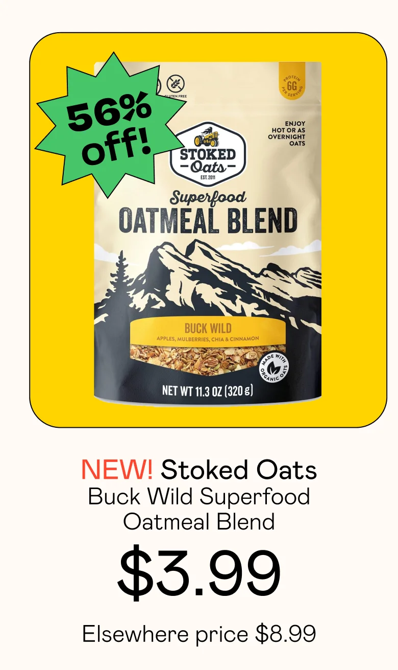 Buck Wild Superfood Oatmeal Blend