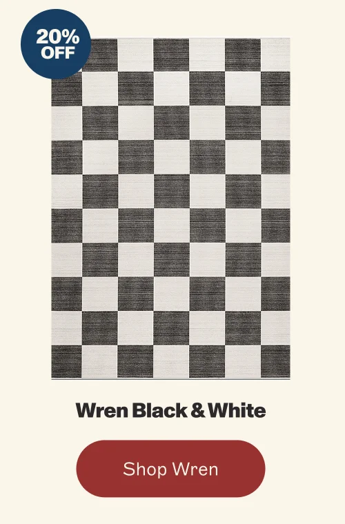 15% off Wren Black & White Shop Wren