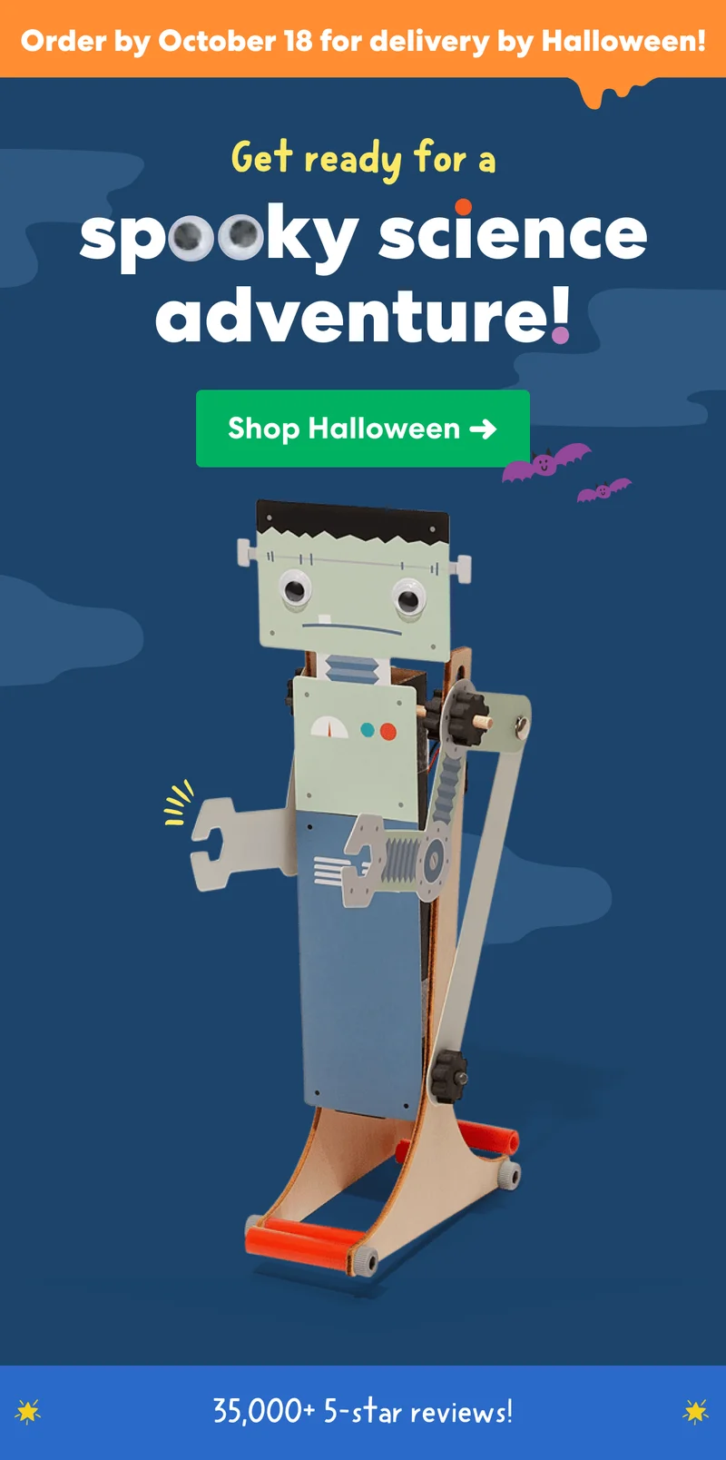 Spooky science adventure! Spooky science adventure!
