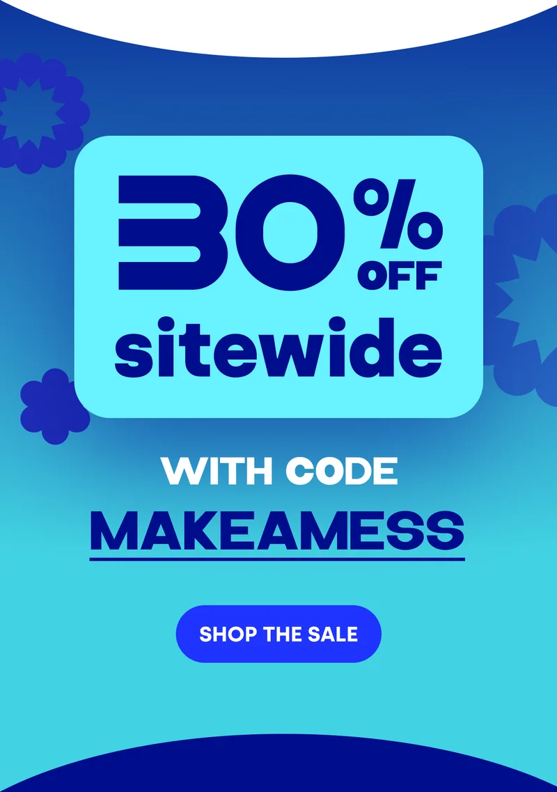 30% OFF SITEWIDE WITH CODE MAKEAMESS