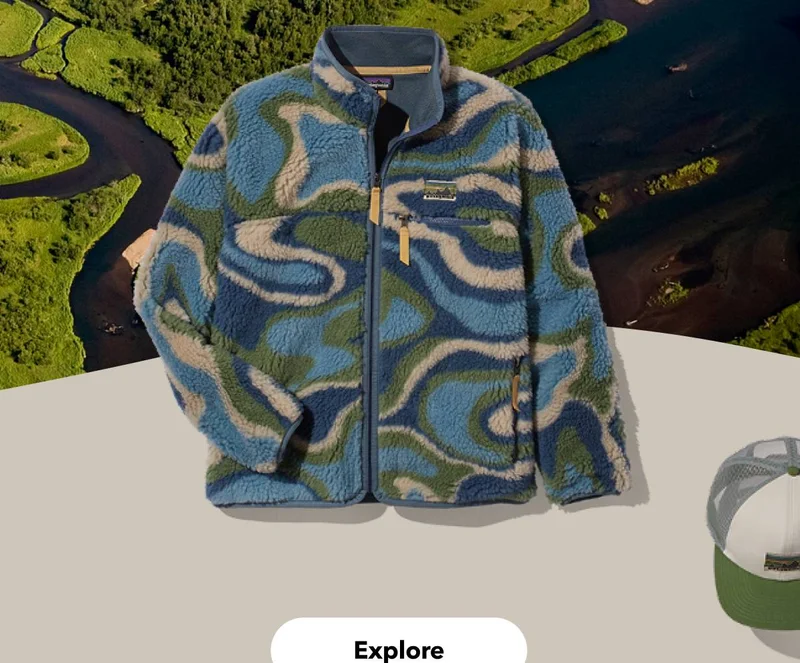 Natural Blend Retro Cardigan, Relaxed Trucker Hat.
