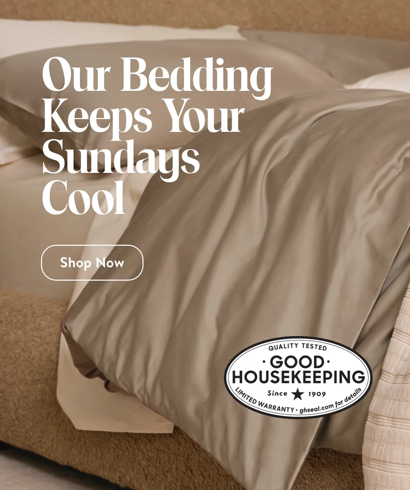 Summer is Hot. Our Bedding is Cool.