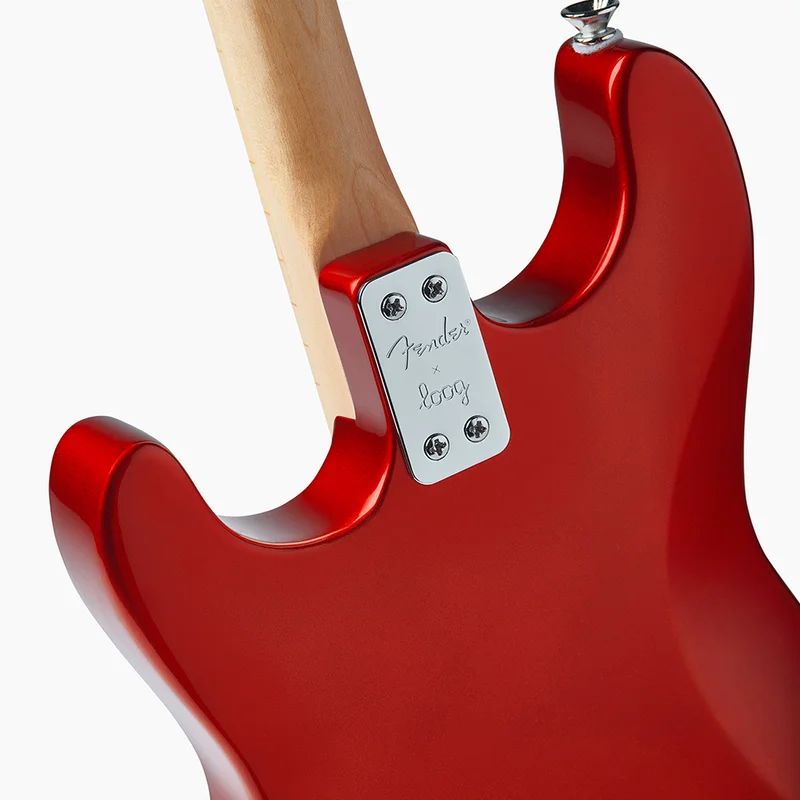 Fender x Loog Strat Candy Apple Red