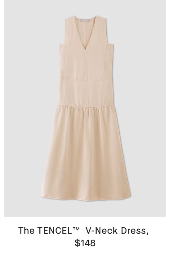 [Image]The TENCEL™ V-Neck Dress,
$148