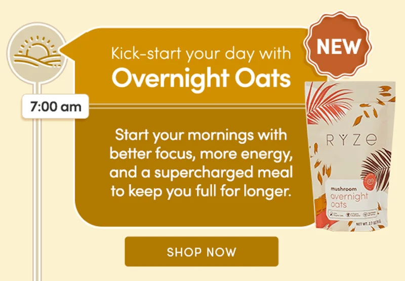 Kick-start your day with Overnight Oats | Start your mornings with better focus, more energy and a supercharged meal to keep you full for longer. | Shop Now