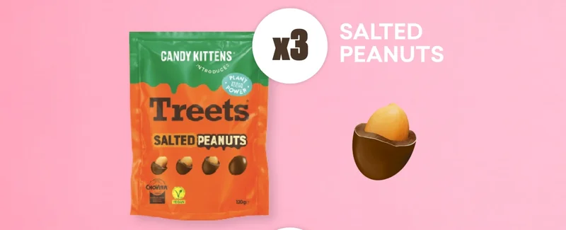 3x Salted Peanuts