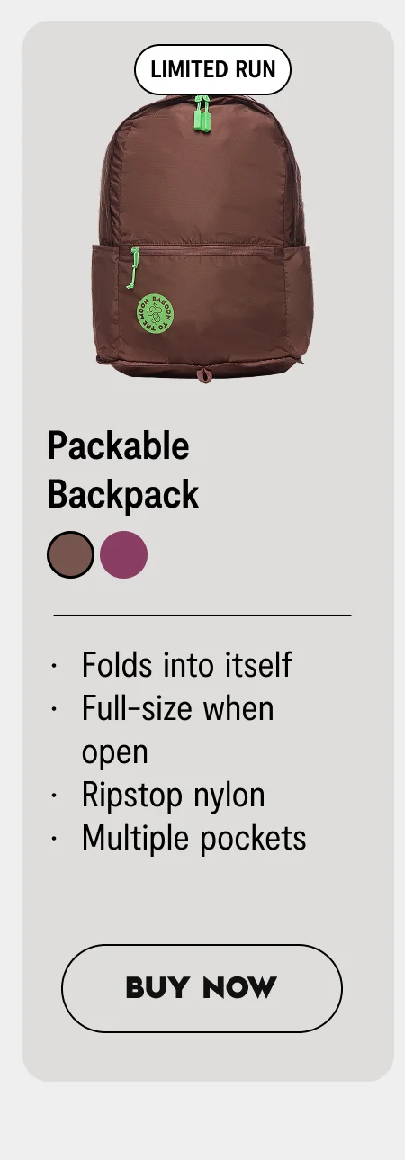Packable Backpack