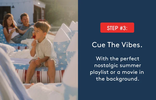 Step #3: Cue The Vibes.