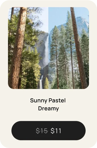 Sunny Pastel Dreamy $11