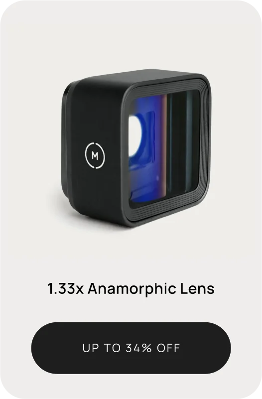 1.33x Anamorphic Lens up to 34% Off