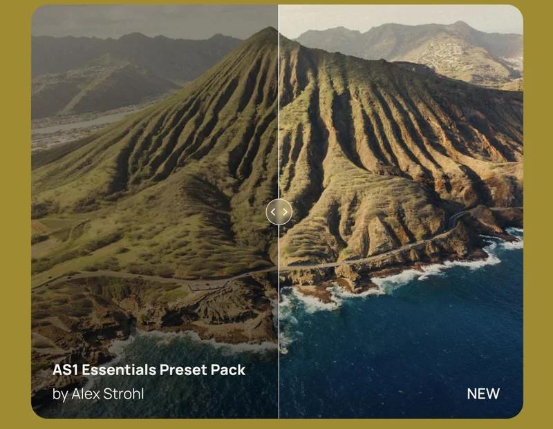 AS1 Essentials Preset Pack by Alex Strohl NEW
