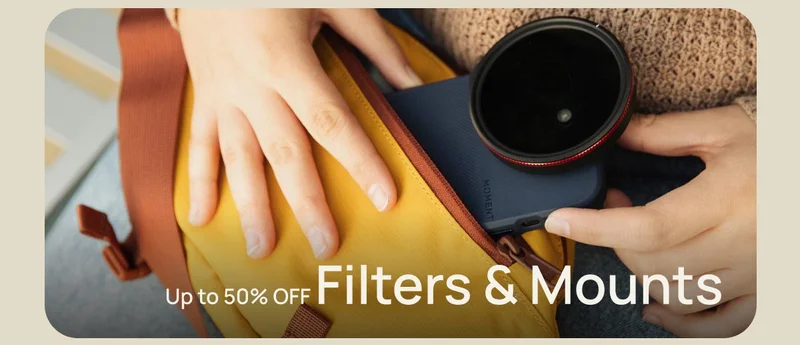 Up to 50% Off Filters & Mounts
