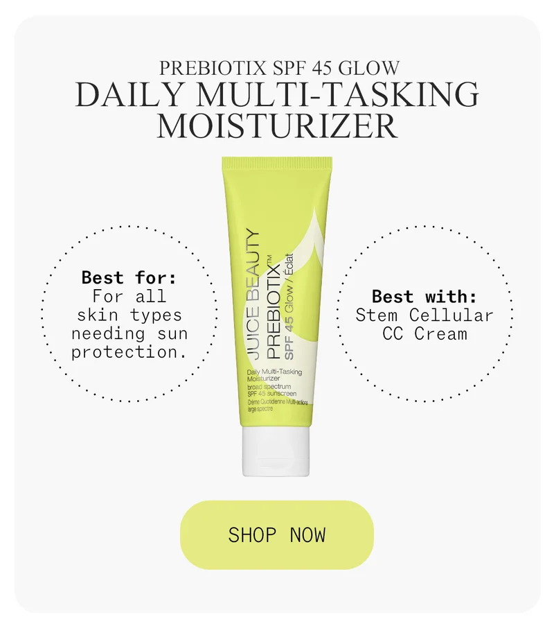 Prebiotix SPF 45 Glow, Daily Multi-Tasking Moisturizer