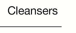Cleansers