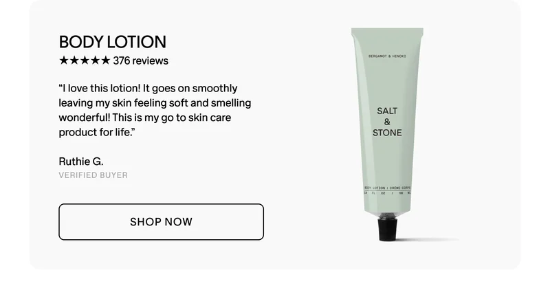 Bergamot Body Lotion
