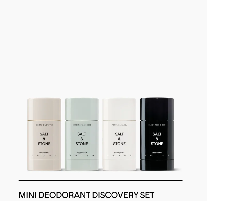 Mini Deodorant Discovery Set