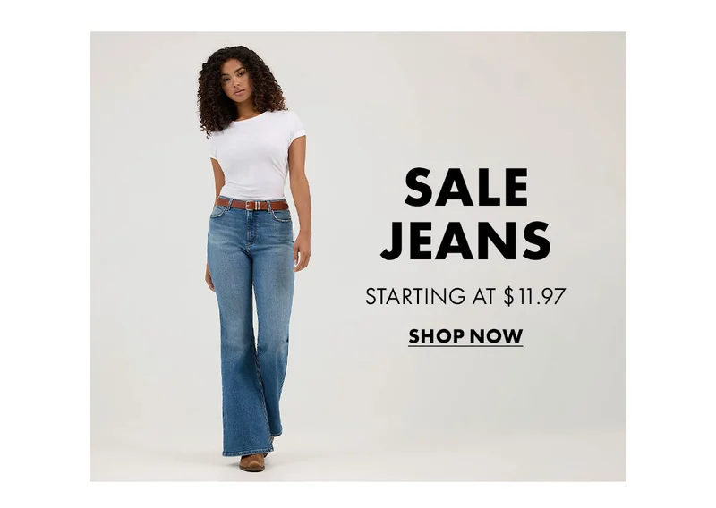 Sale Jeans Starting At $11.97 Shop Now