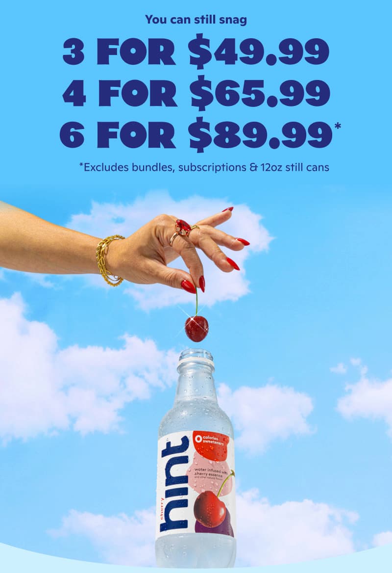stock up on chuggable hydration